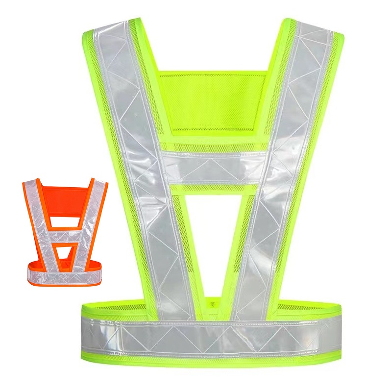 Reflective Vest Cycling - Cintura riflettente unisex ad alta visibilità