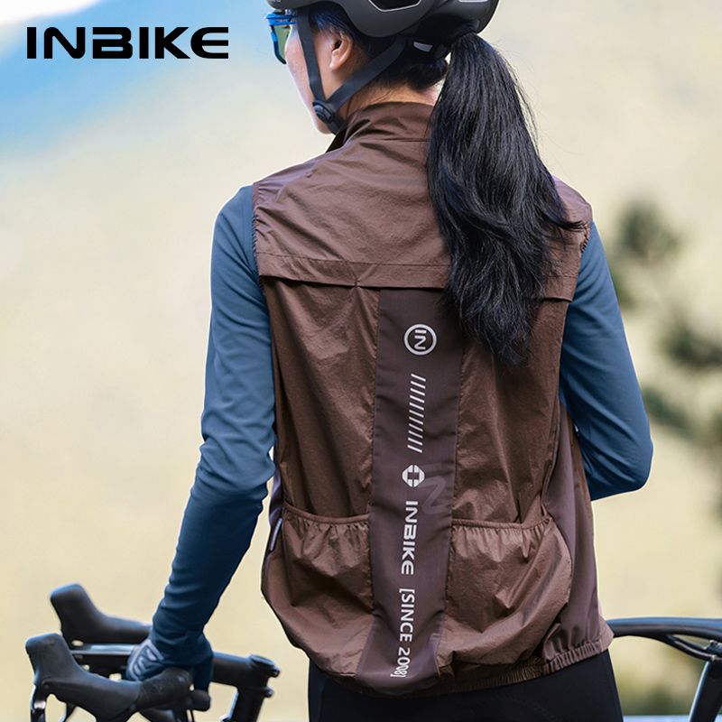 Reflective Vest Cycling - INBIKE Gilet da ciclismo da donna