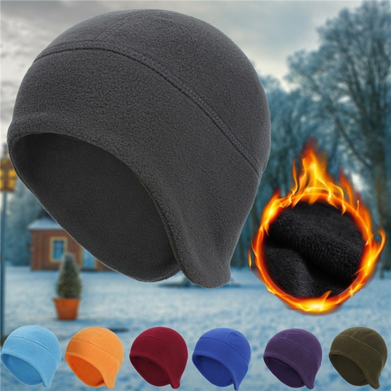 Winter Cycling Commute - Cappello con paraorecchie in pile Ciclismo