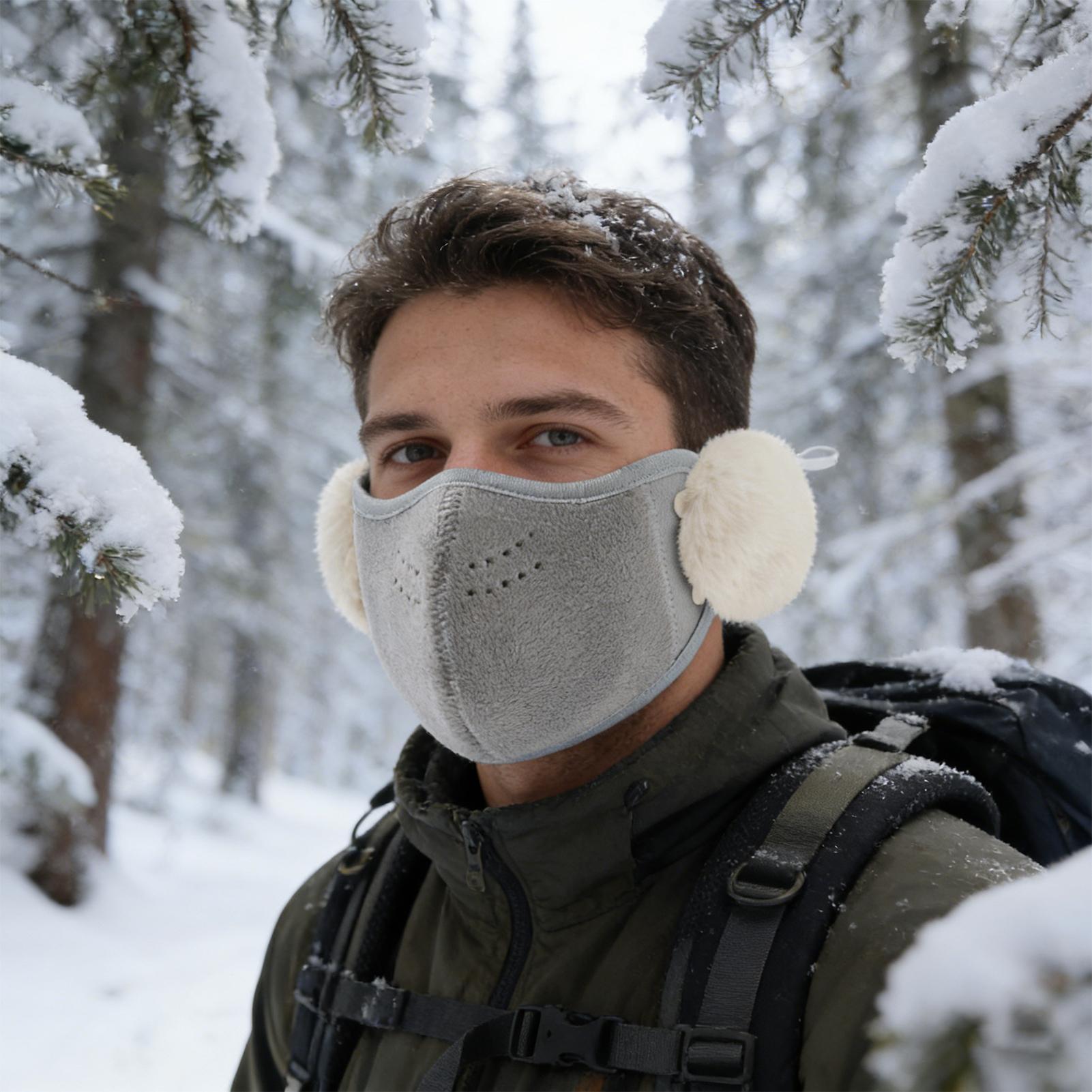 Winter Cycling Commute - Copertura per il viso per la