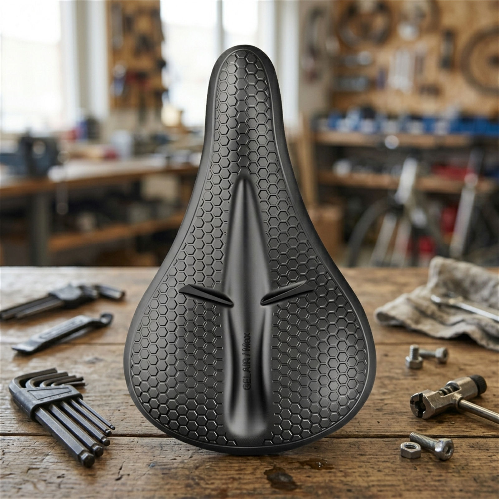 Cycling For Commute - Coprisella per bicicletta in silicone ispessito,