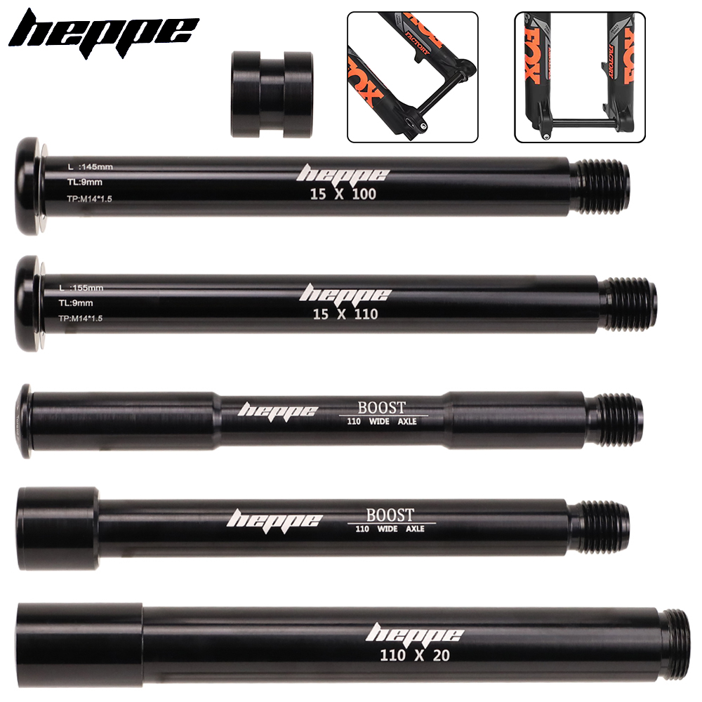Dynamo Hub Front - HEPPE Bike 15x100/110 20x110 Perno Passante