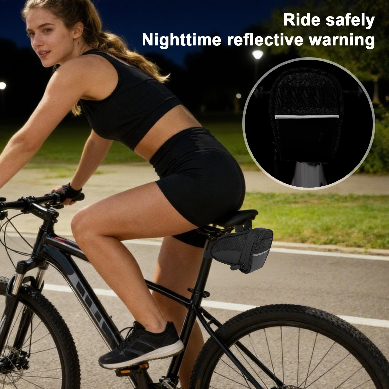 Saddle Bag Under Seat - Borsa da bici grande con cerniera
