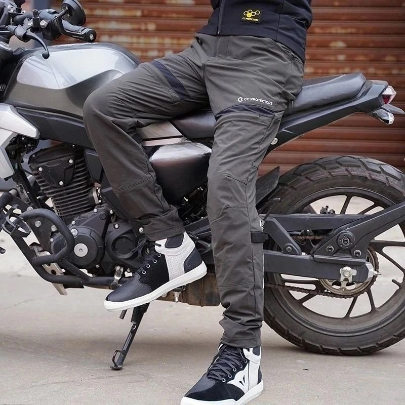 Cycling Commute Pants - Pantaloni Airflow Estivi per Moto, Traspiranti,