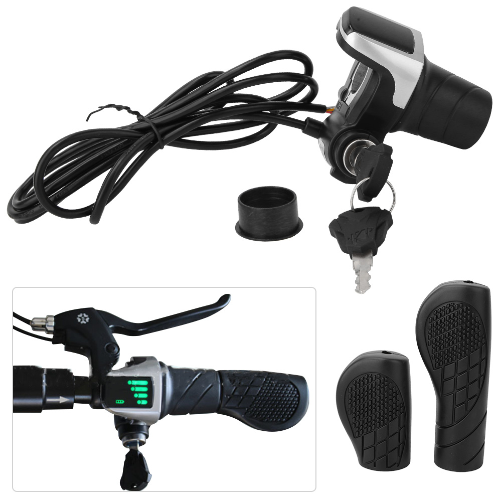 Commuter Bike Lock - Acceleratore con impugnatura twist per manubrio