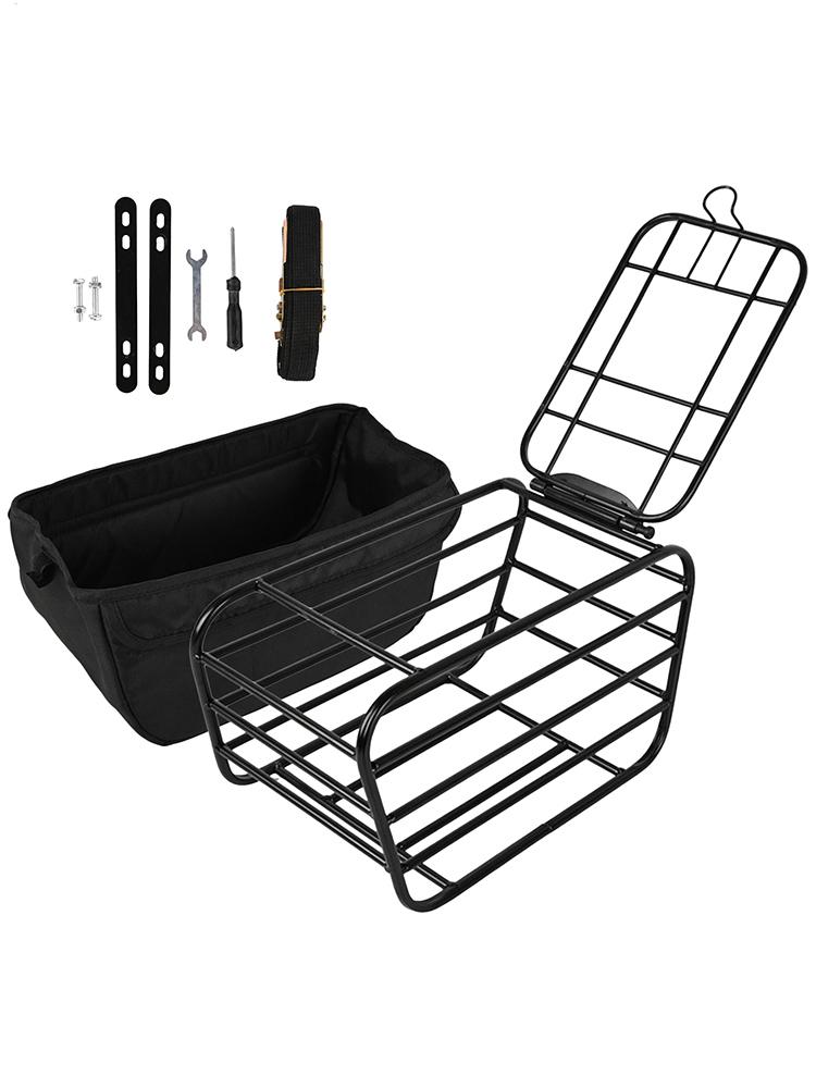 Cycling For Commute - Cestino posteriore per bici, robusto organizer