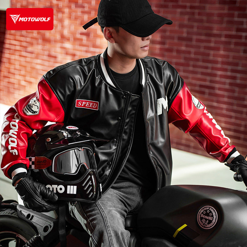 Cycling Commute Jacket - Tuta da Moto in Pelle per