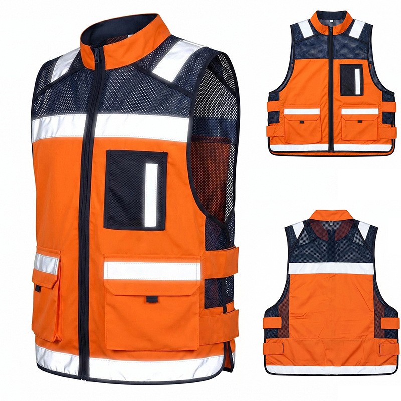 Reflective Vest Cycling - Gilet riflettente AYGHK per dirigenti, gilet