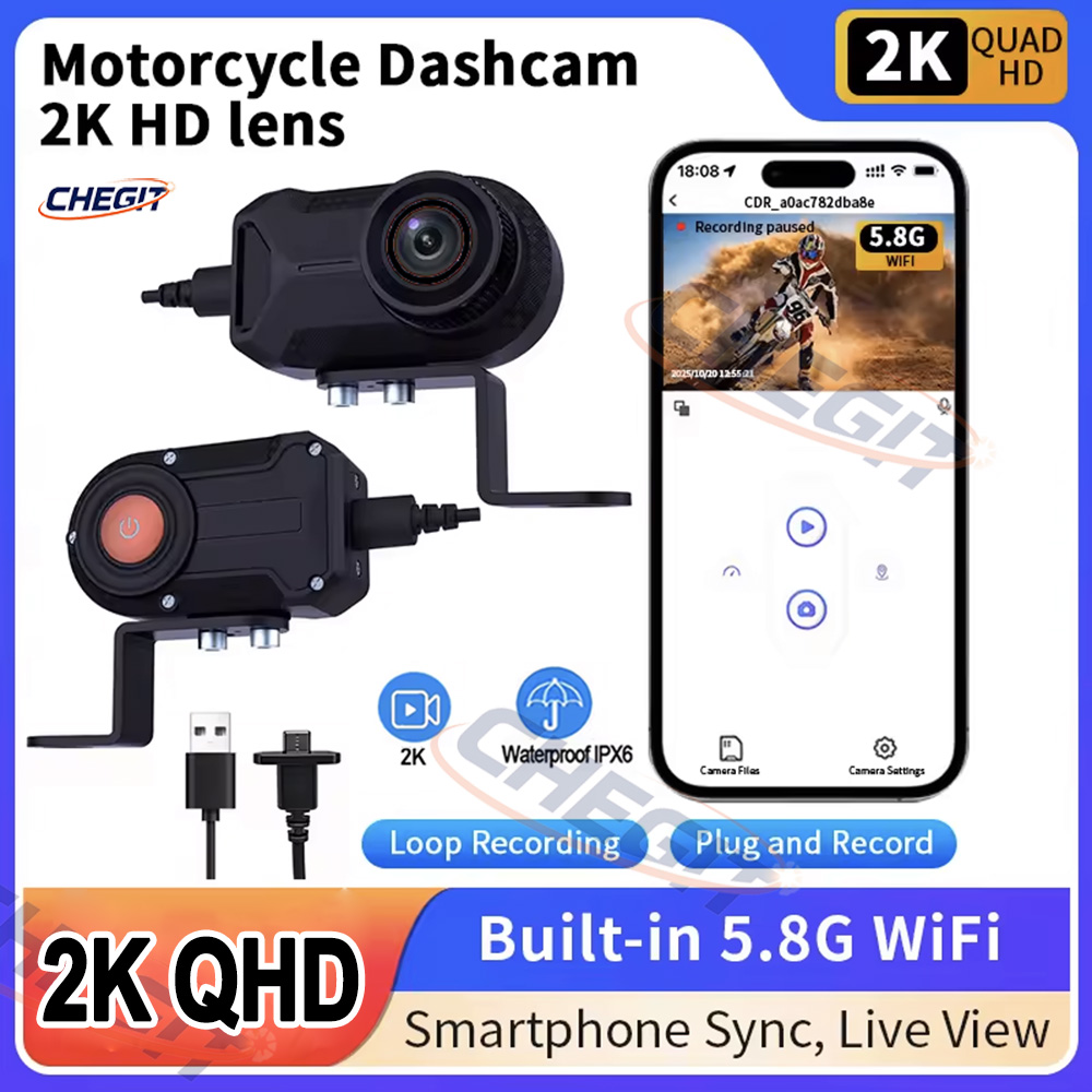 DVR per Moto 2K HD WiFi con Te - Cycling Loop recensione e prezzo