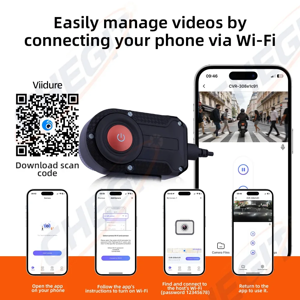 DVR per Moto 2K HD WiFi con Te - Cycling Loop recensione e prezzo