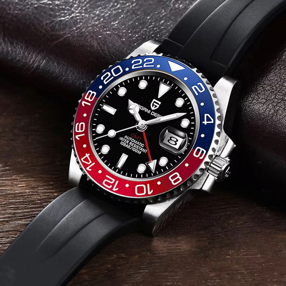 40mm PAGANI DESIGN GMT Orologi - Cycling Zones recensione e prezzo