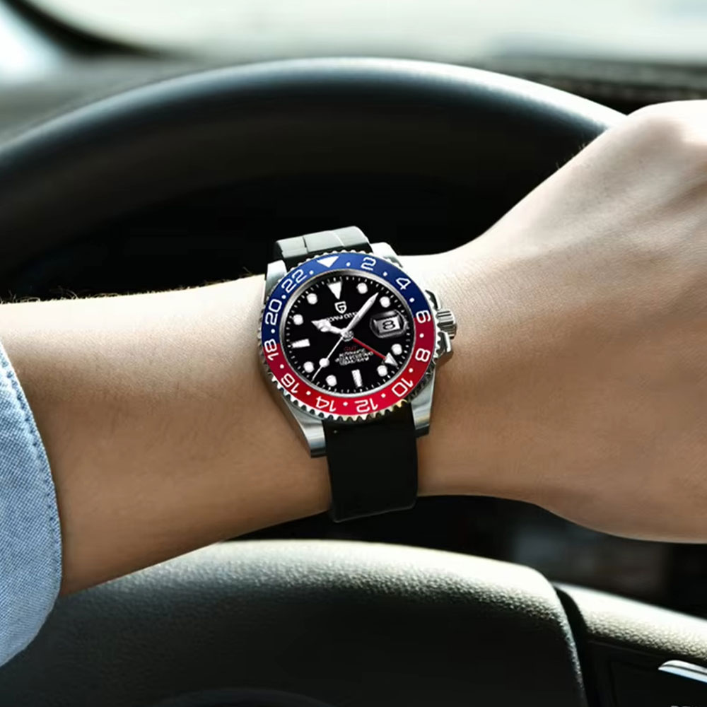 40mm PAGANI DESIGN GMT Orologi - Cycling Zones recensione e prezzo