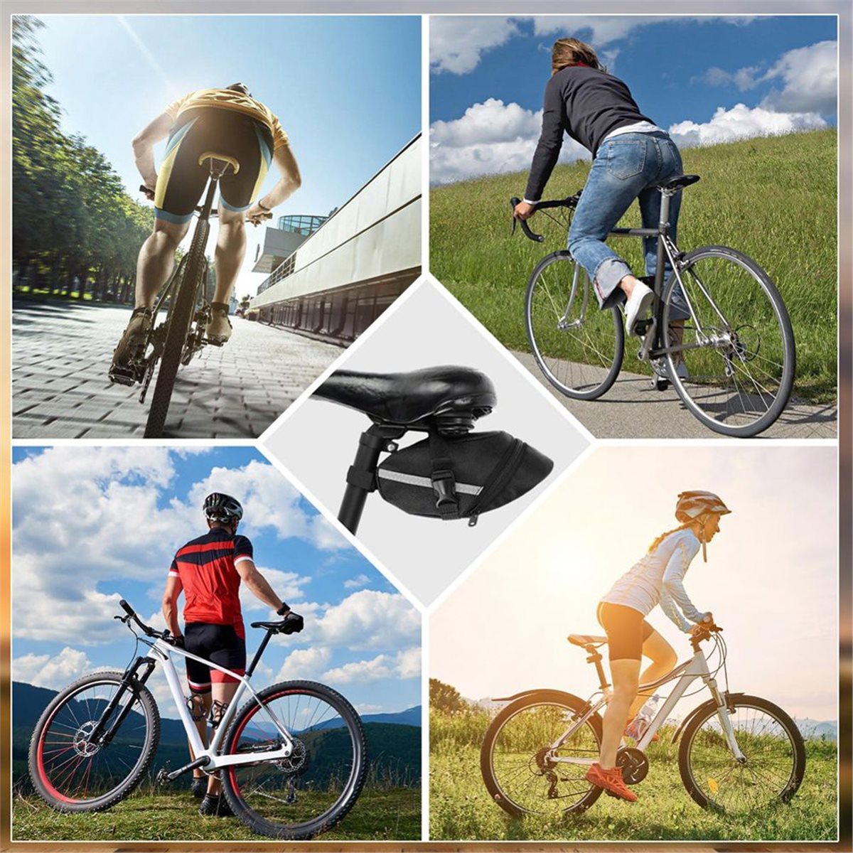 B72ABG Set di 2 Borse per Sell - Saddle Bag Under Seat recensione e prezzo