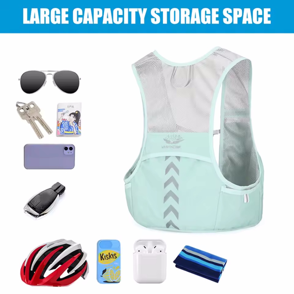 Gilet da corsa riflettente Bor - Reflective Vest Cycling recensione e prezzo