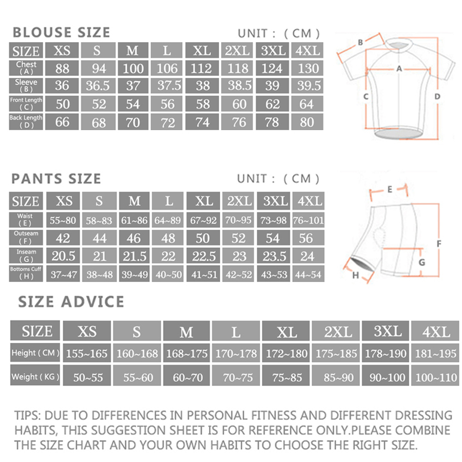 Rvouei Set di maglie da ciclis - Cycling Community recensione e prezzo
