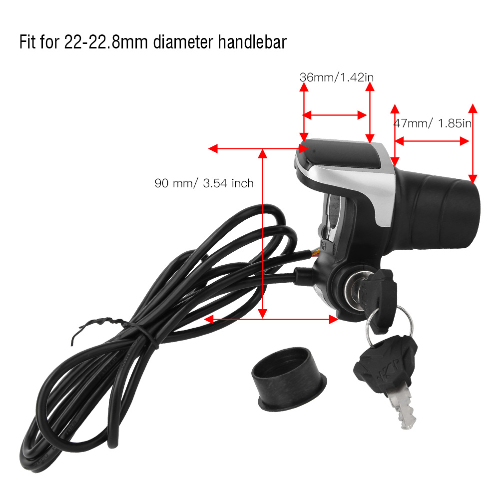 Acceleratore con impugnatura t - Commuter Bike Lock recensione e prezzo
