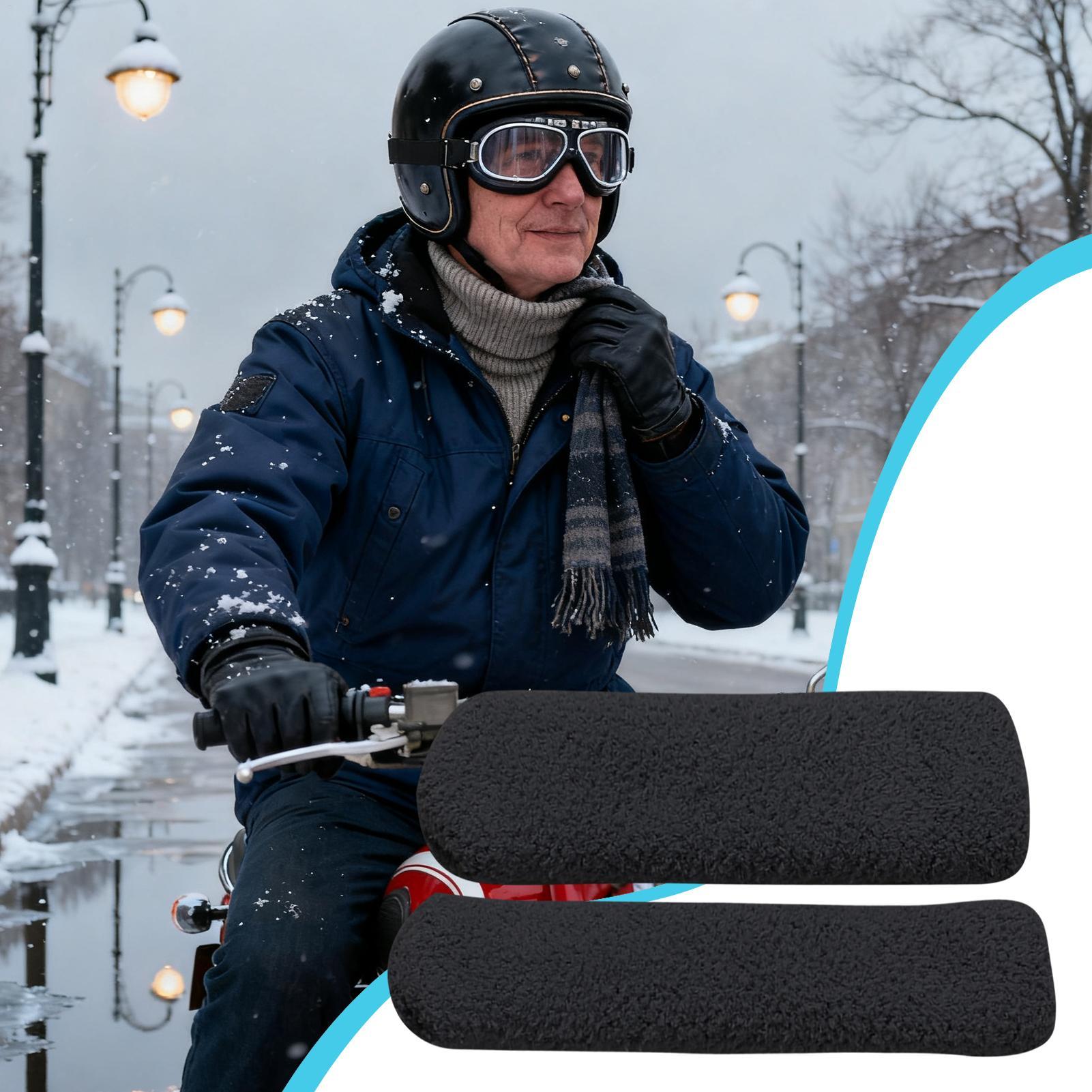Copri manubrio moto Set copri  - Winter Cycling Commute recensione e prezzo