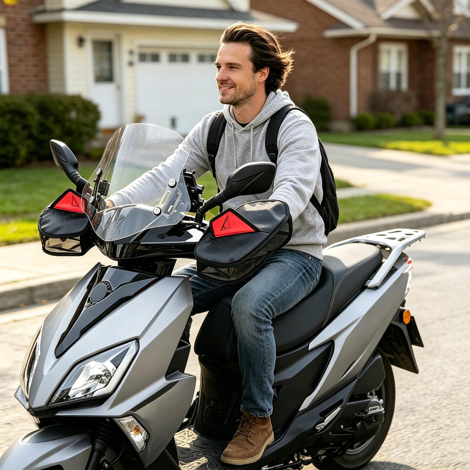 Guanti da moto traspiranti in  - Cycling Commute Distance recensione e prezzo