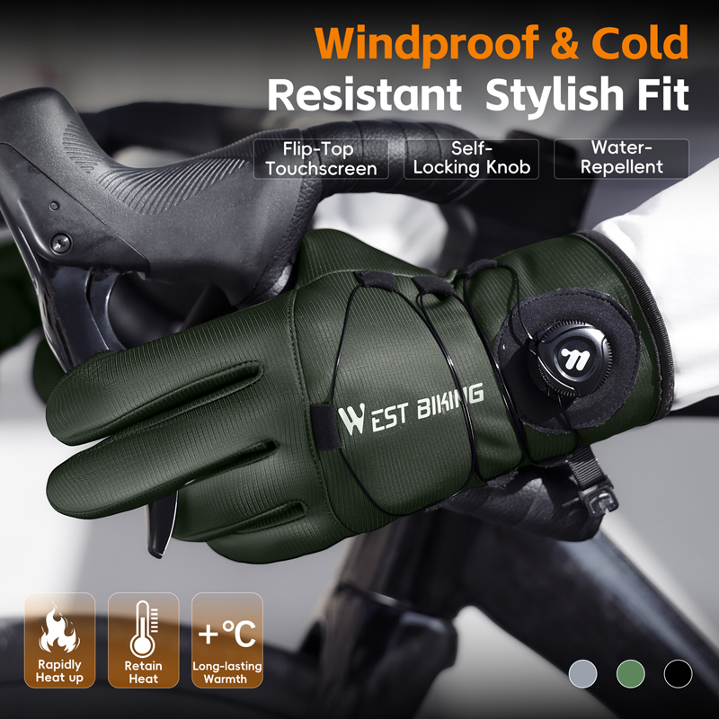 Guanti da bici invernali Dita  - Winter Cycling Commute recensione e prezzo