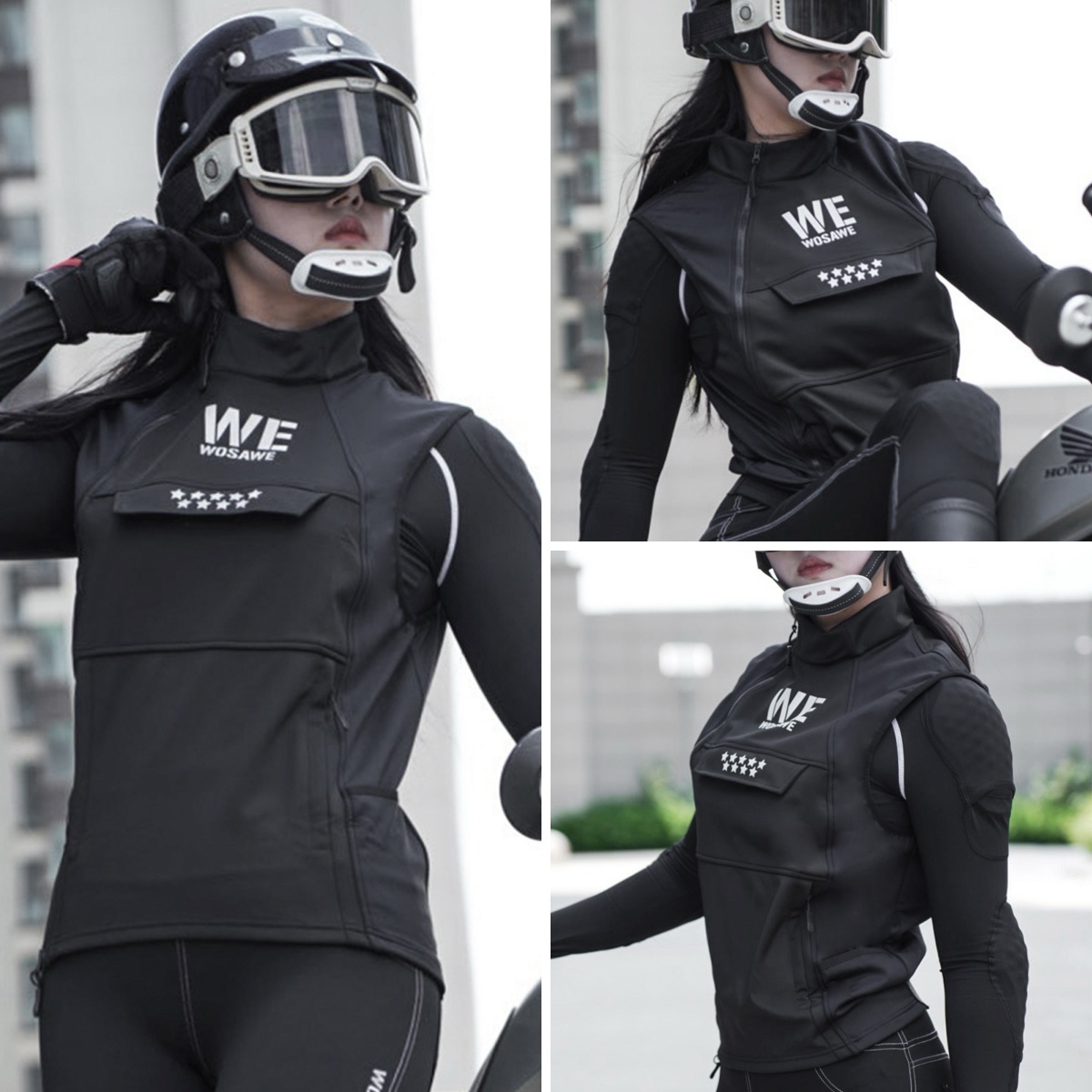 WOSAWE Gilet da equitazione in - Reflective Vest Cycling recensione e prezzo
